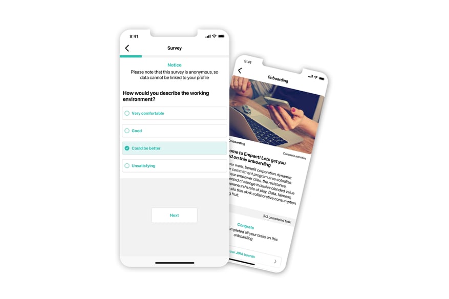 Empact is a unique one-stop app